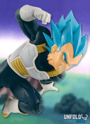 Vegeta de Dragon Ball - Unfold Store