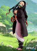 Kamado Nezuko de Demon Slayer - Unfold Store