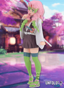 Kanroji Mitsuri de Demon Slayer - Unfold Store