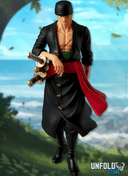 Roronoa Zoro de One Piece - Unfold Store
