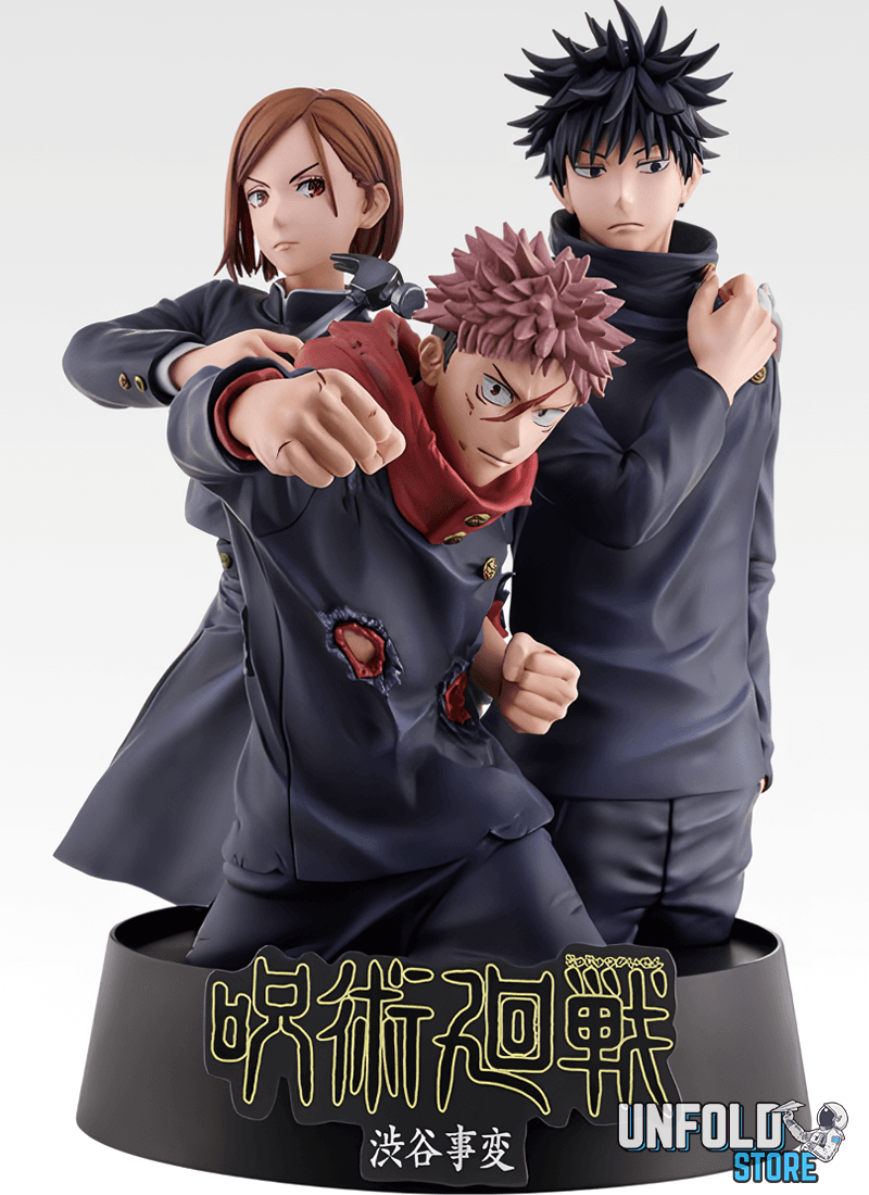 Fushiguro Megumi, Itadori Yuji e Kugisaki Nobara de Jujutsu Kaisen - Unfold Store