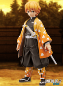 Agatsuma Zenitsu de Demon Slayer - Unfold Store